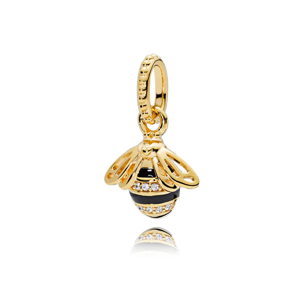 Biene mit Herz – Charm