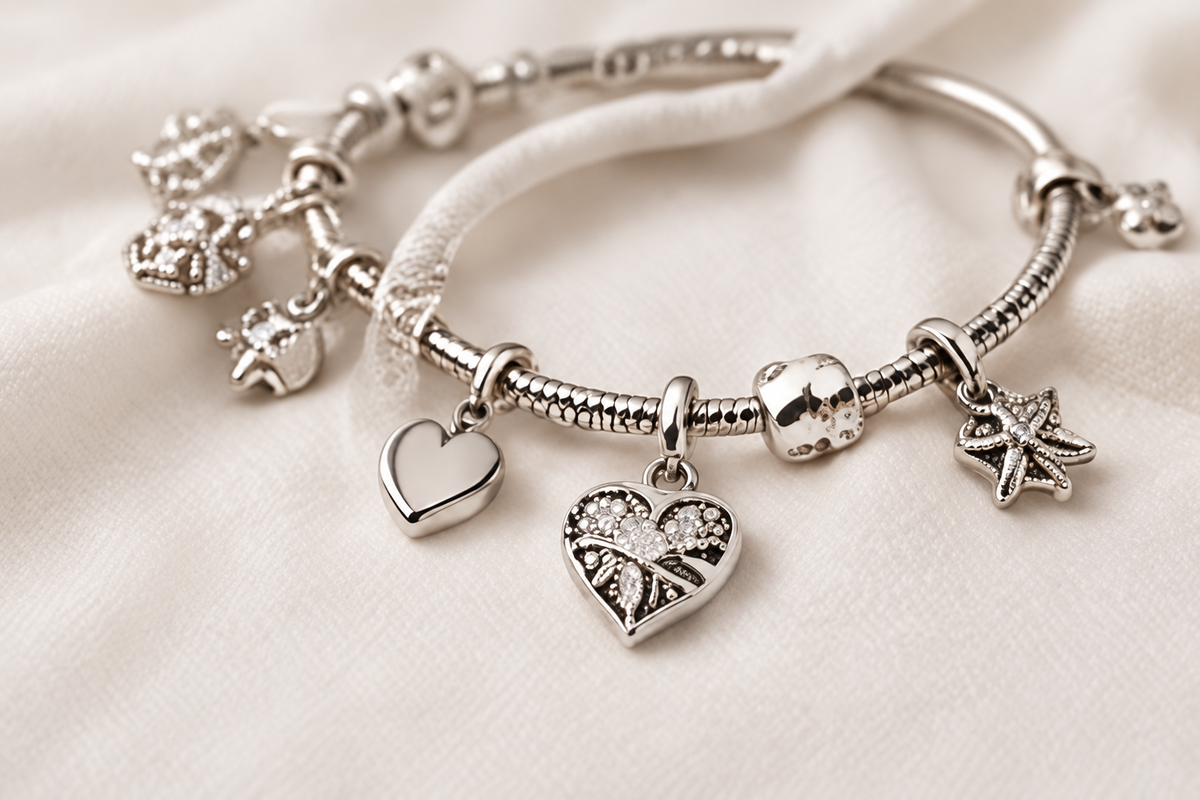 Silber Charms