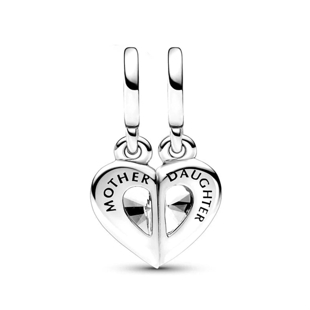Mother & Daughter Herz – Doppelcharm