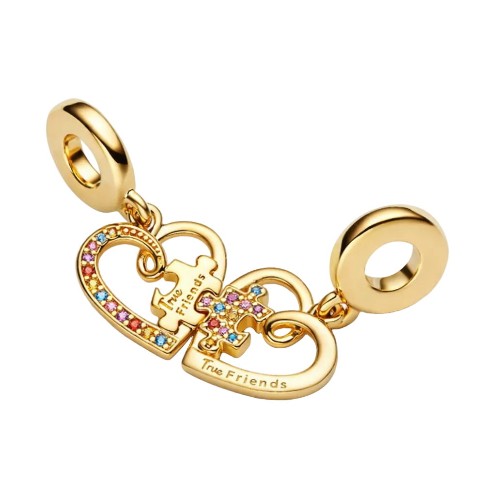 Freundschaft Gold – Doppelcharm