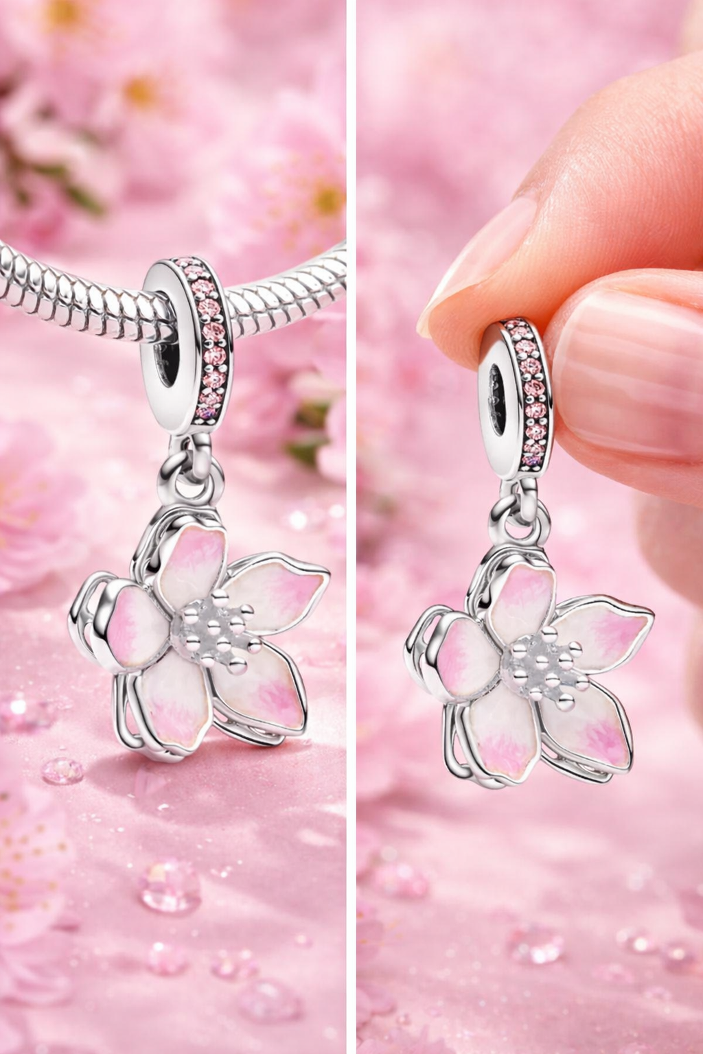 Kirschblüte – Charm-Anhänger