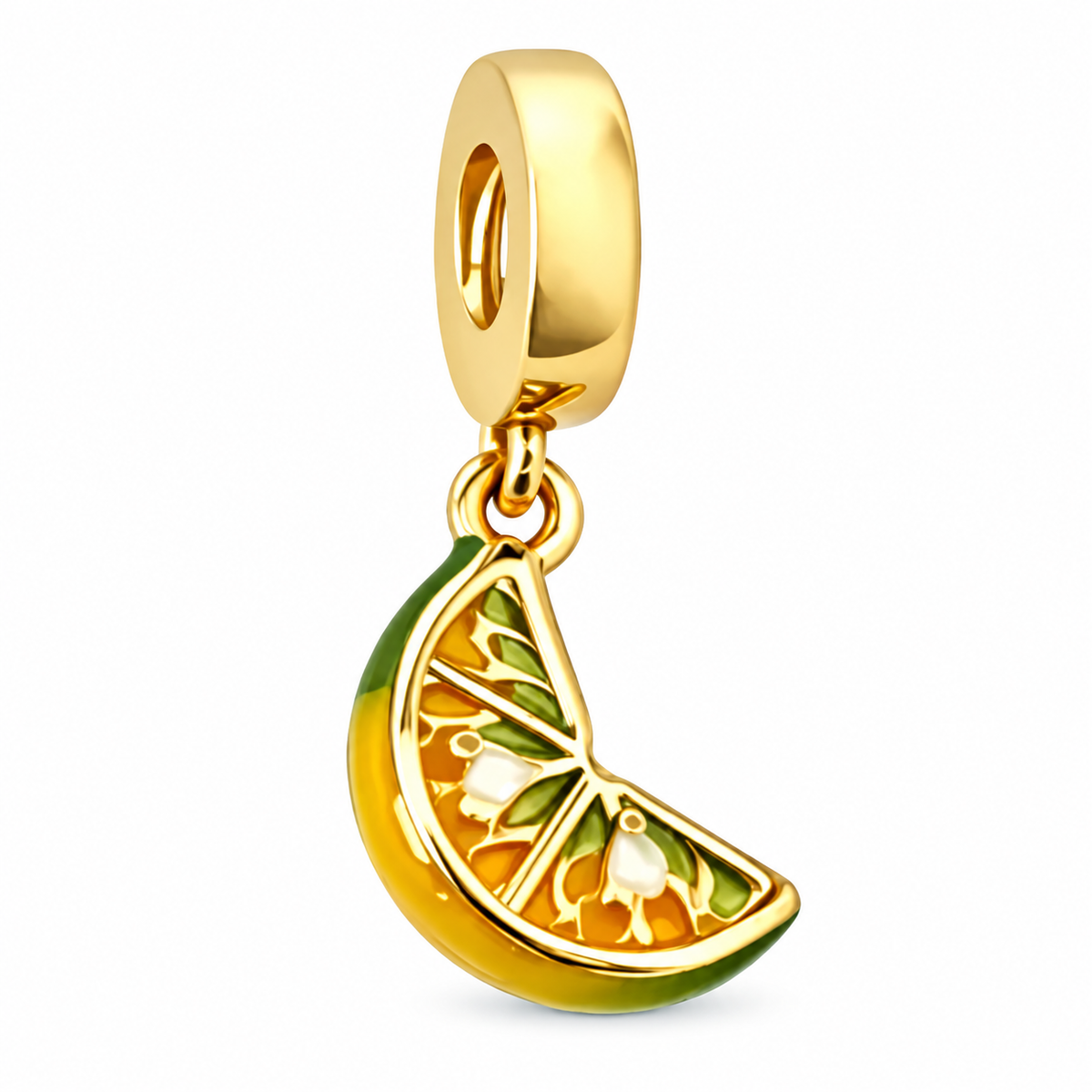 Zitruszauber Gold – Charm