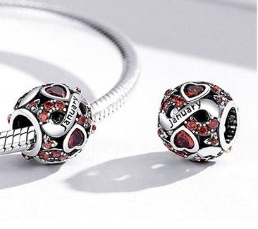 Geburtsstein Charm – Wähle deinen Monat