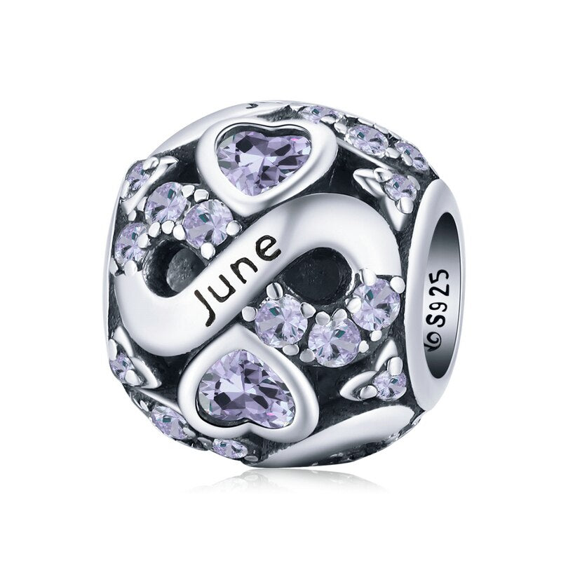 Geburtsstein Charm – Wähle deinen Monat