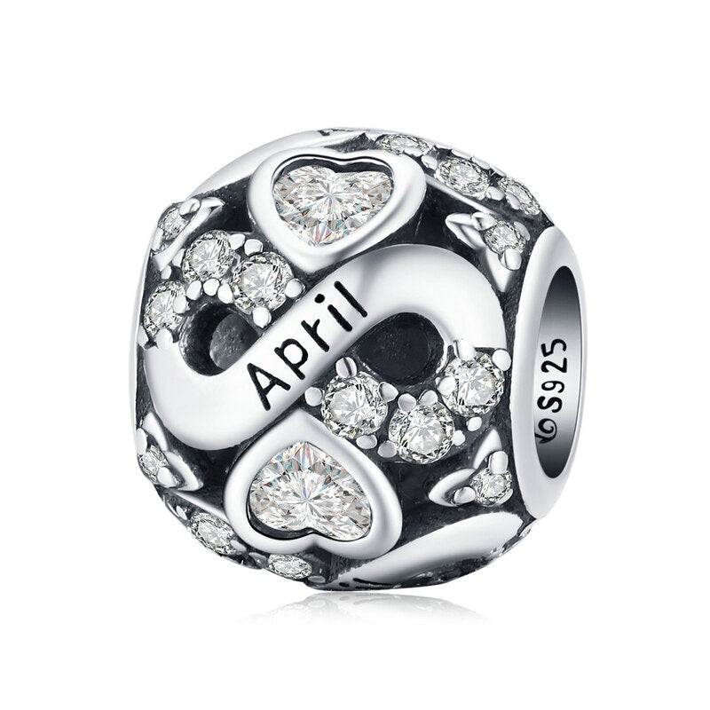 Geburtsstein Charm – Wähle deinen Monat