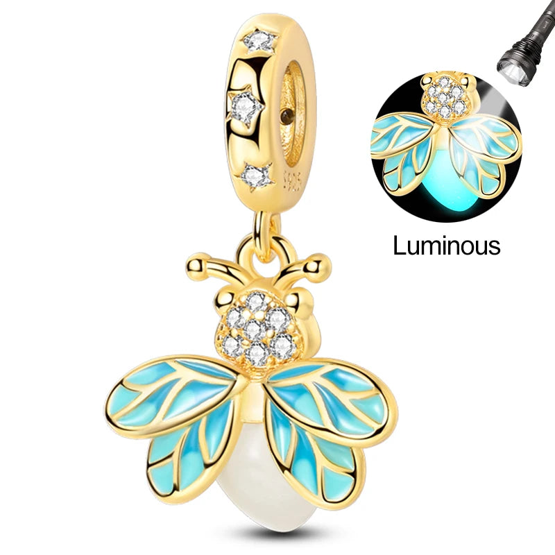 Glühwürmchen – Glow-in-the-Dark Charm
