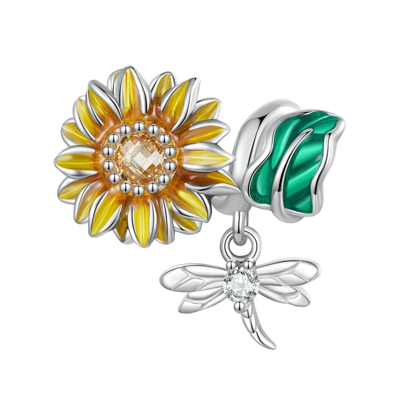 Sonnenblume & Libelle – Charm