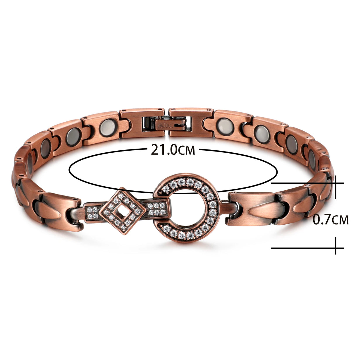 Vitalité – Kupferarmband mit Magnetenergie