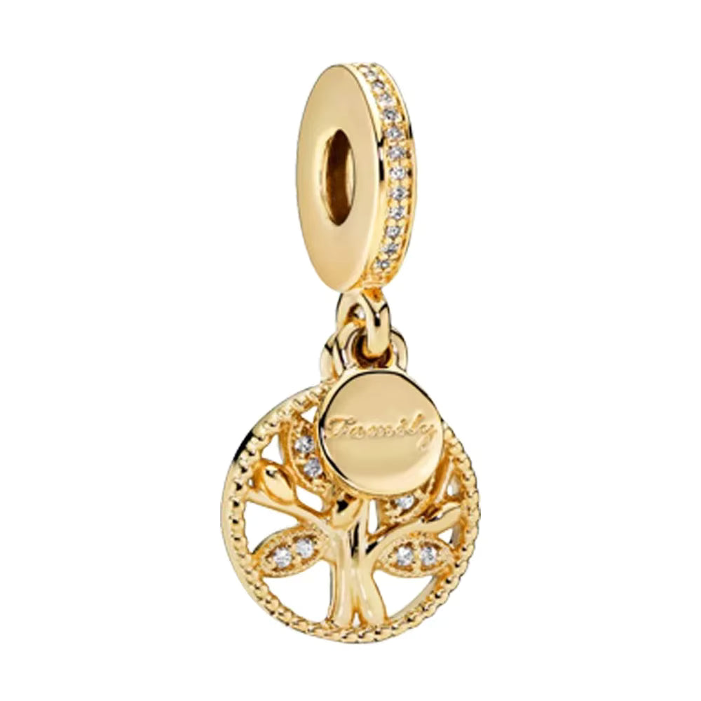 Lebensbaum Gold – Charm