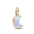 Schimmernder Mond – Charm in Gold