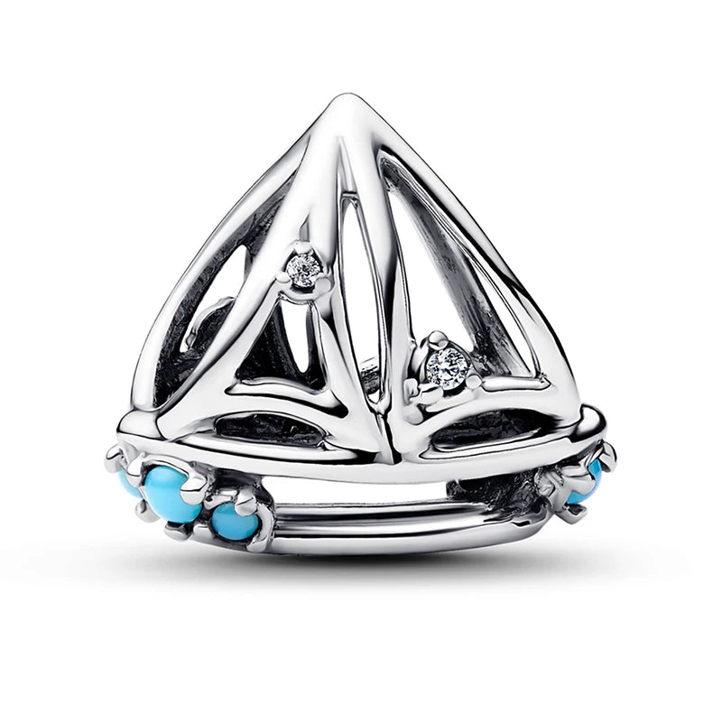 Segelboot mit Zirkonia – Charm