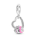 „Love Locks“ mit Herz - Charm