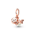 Glühwürmchen – Charm in Roségold