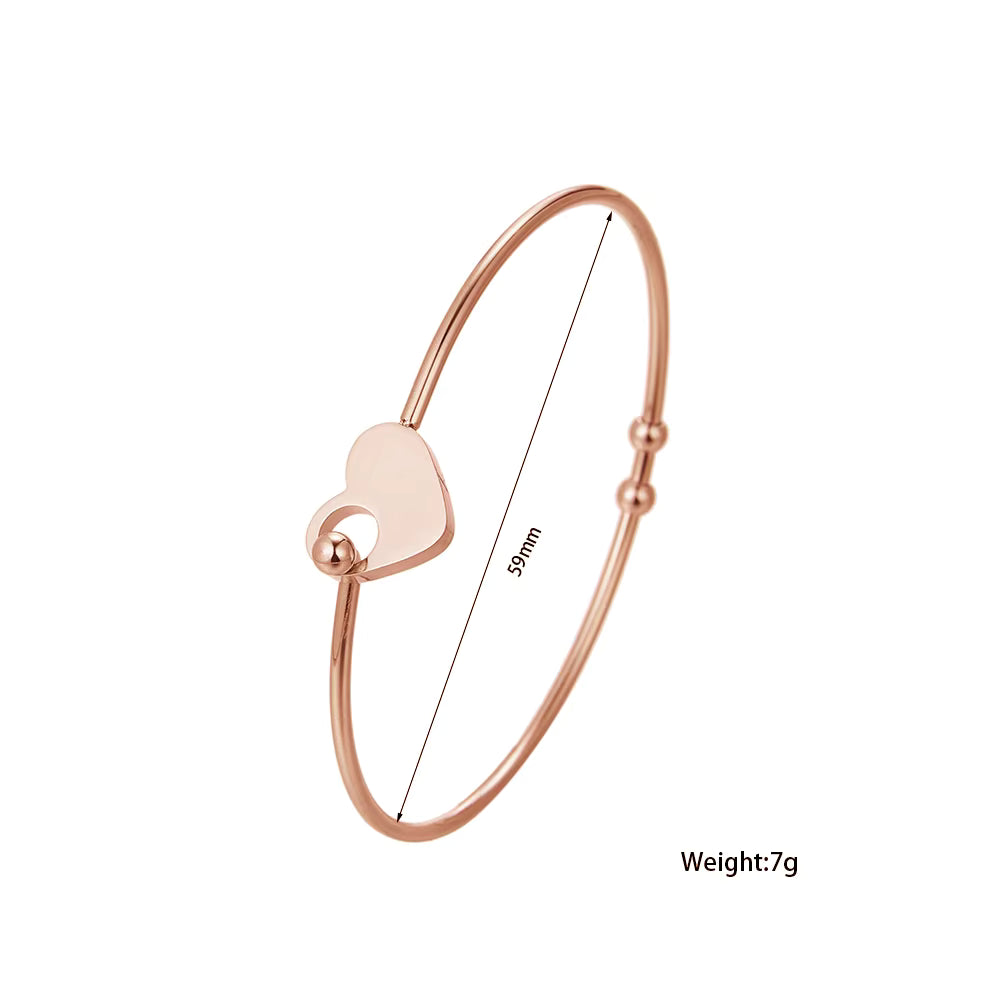 Pure Love – Herz-Armreif