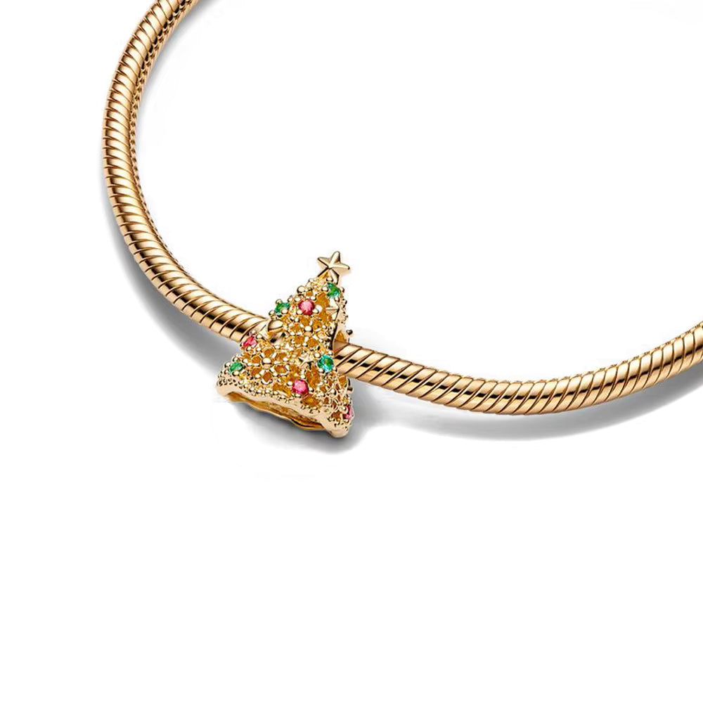 Weihnachtsbaum Gold – Charm