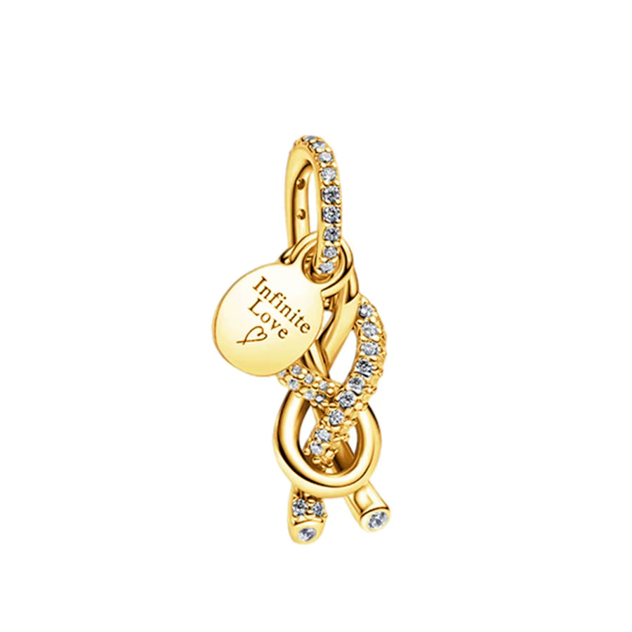 Infinite Love – Gold Charm