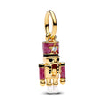 Nussknacker Rosa Gold – Charm