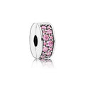 Rosa Glitzer Clip – Charm