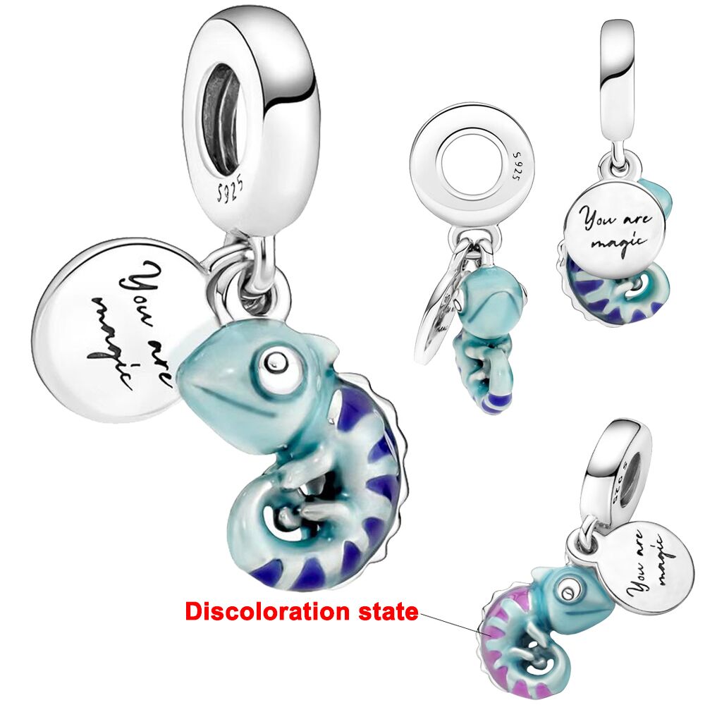 Chamäleon – Farbwechsel-Charm