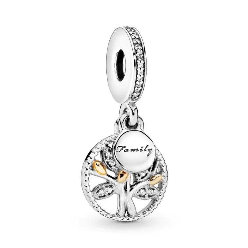 Family-Baum – Charm mit Lebensbaum & Gravur