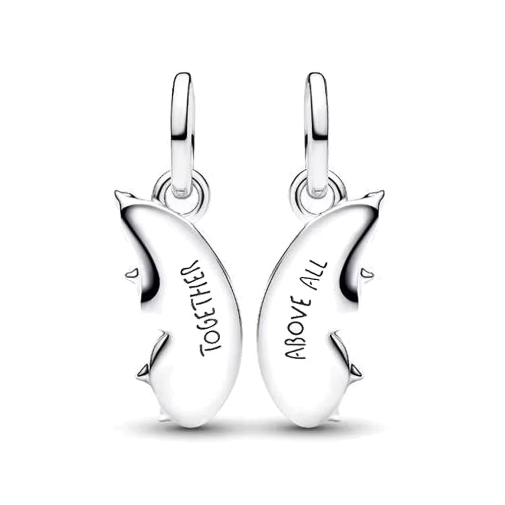 Engelsflügel Blau – Doppel-Charm