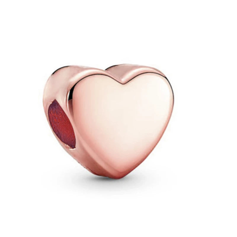 Herz Roségold – Personalisierter Charm