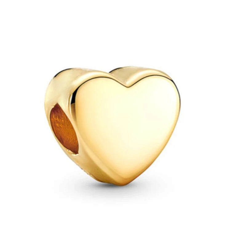 Herz Gold – Personalisierter Charm
