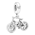 Fahrrad Silber – Charm