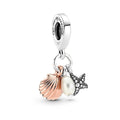 Muschel & Seestern Perle – Charm