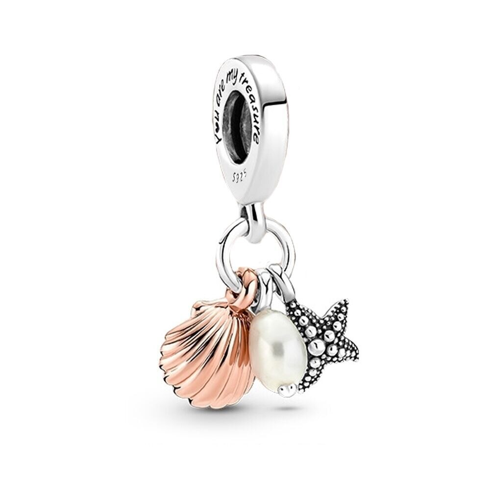 Muschel & Seestern Perle – Charm
