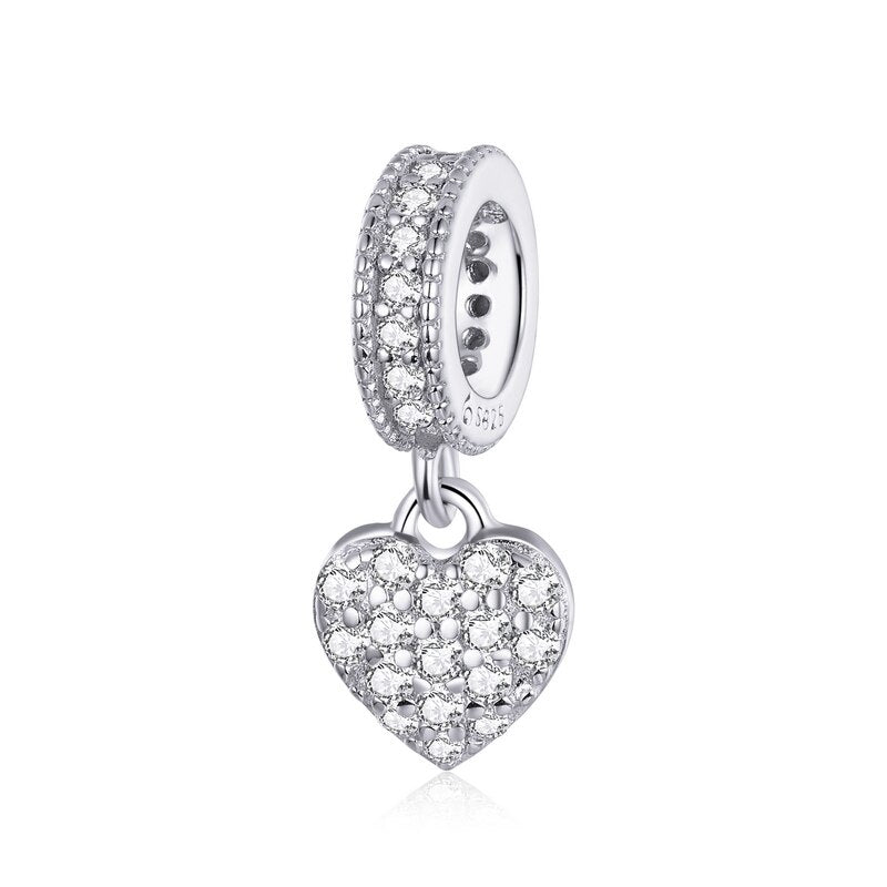 Funkelndes Herz – Mini Charm