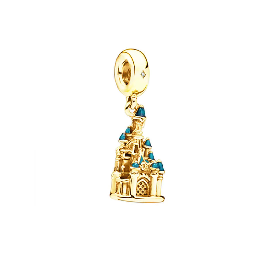 Traumschloss Gold – Charm