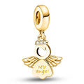 Schutzengel – Charm (Gold)