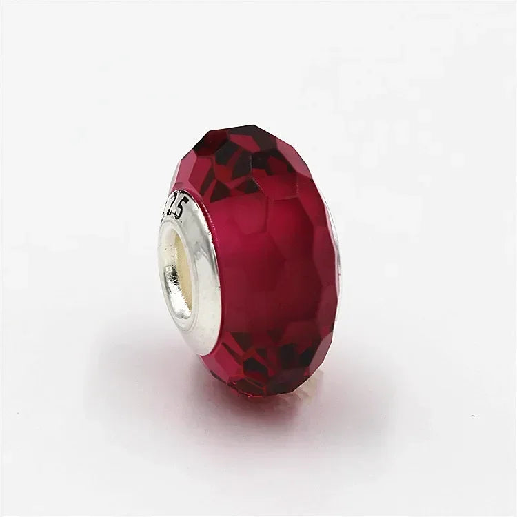 Rubinrotes Murano Glas – Charm