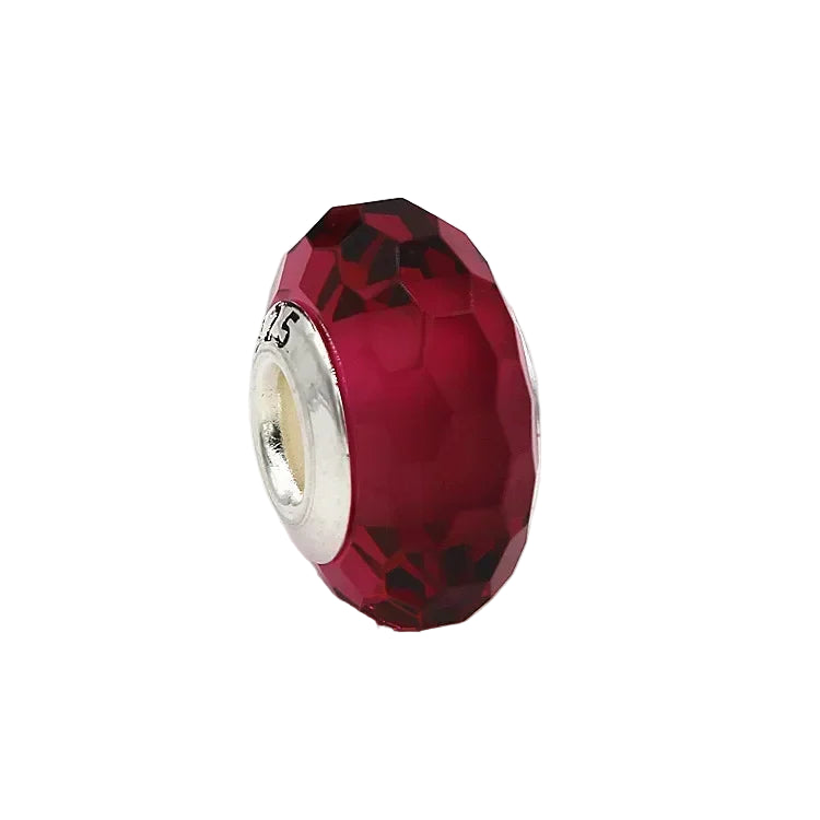 Rubinrotes Murano Glas – Charm
