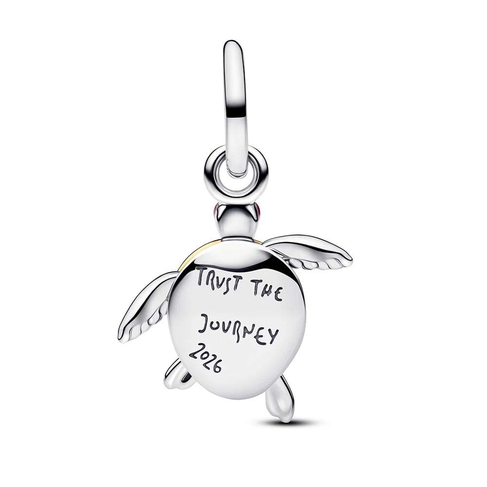 Schildkröte  - Trust the Journey – Charm