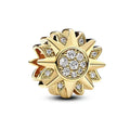 Strahlende Sonne – Gold Charm