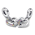 Freundschaft Silber – Doppelcharm