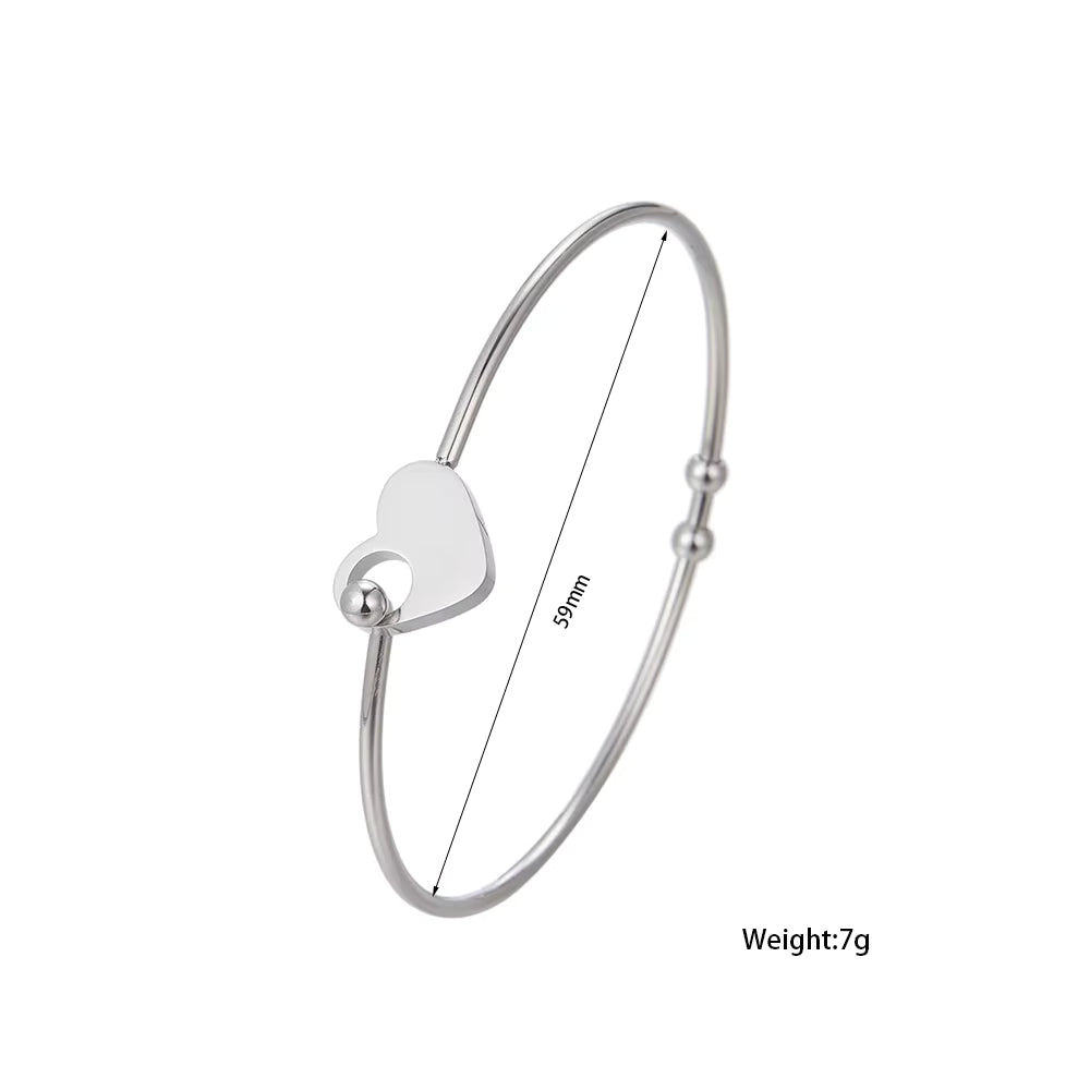 Pure Love – Herz-Armreif