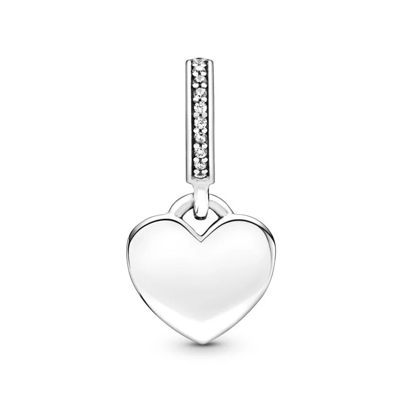 Herz Silber Deluxe – Personalisierter Charm