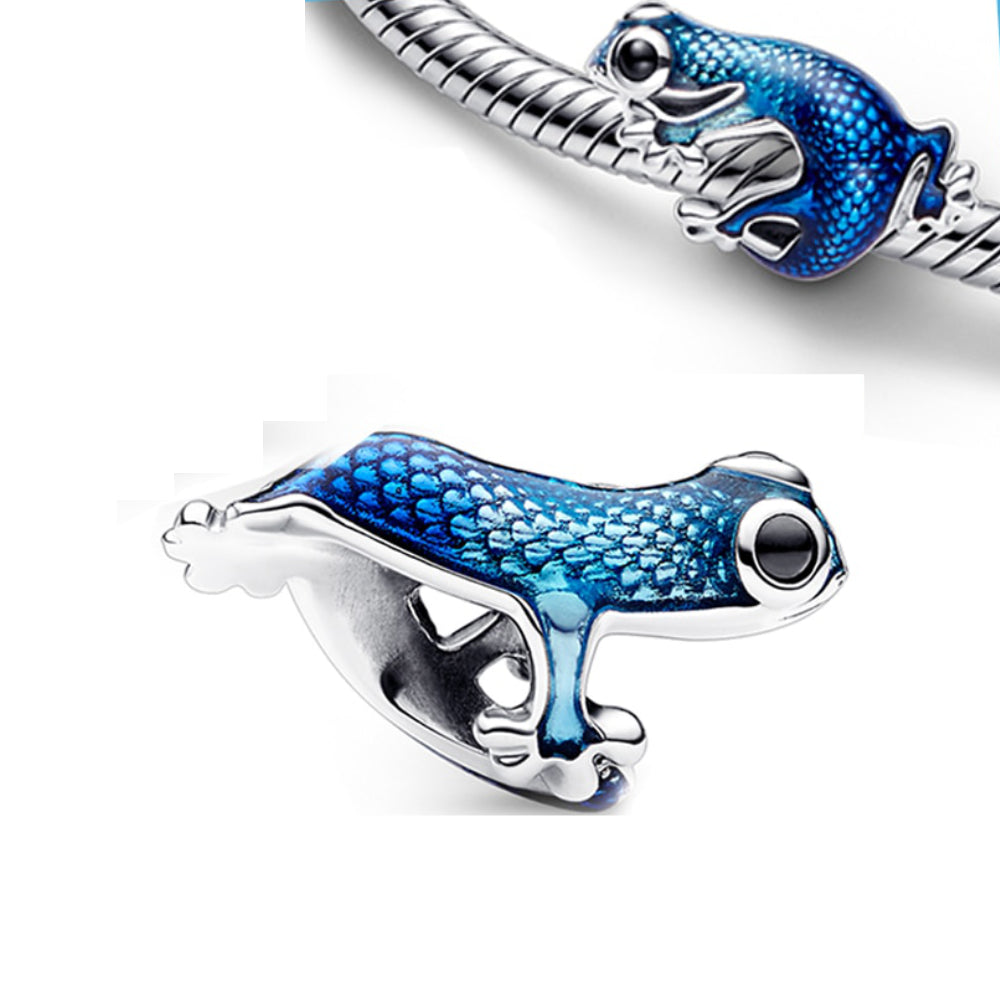Blauer Gecko – Charm