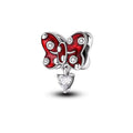 Funkelnde Schleife Rot – Charm