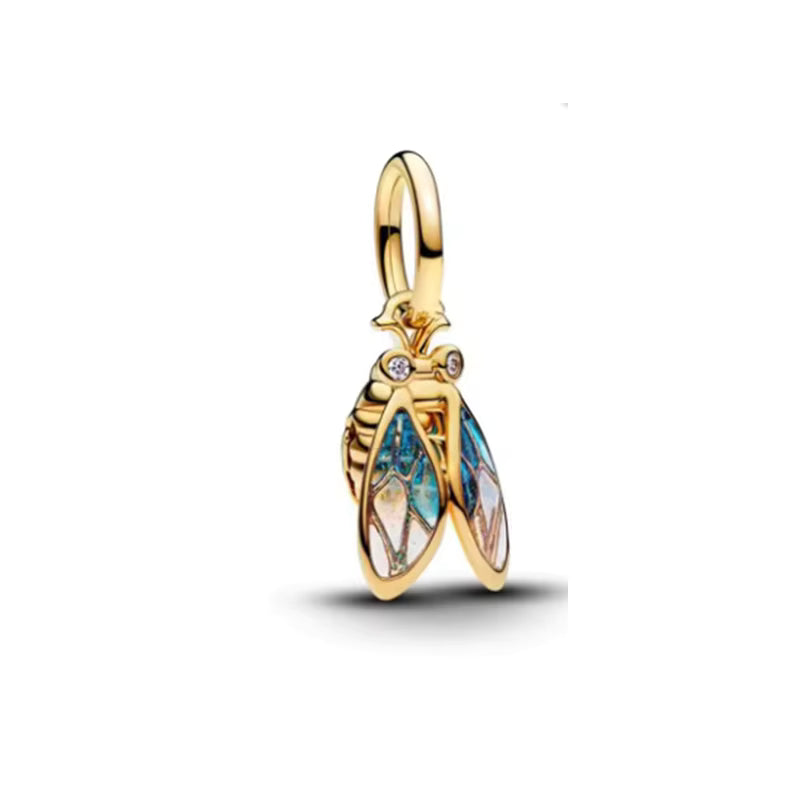 Glücks-Zikade Gold – Charm
