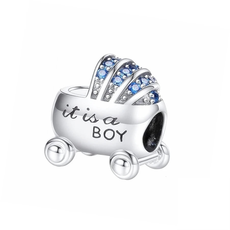 Willkommen, kleiner Schatz – It’s a Boy Charm