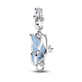 Schmetterlingsflügel Schlüssel Blau – Charm