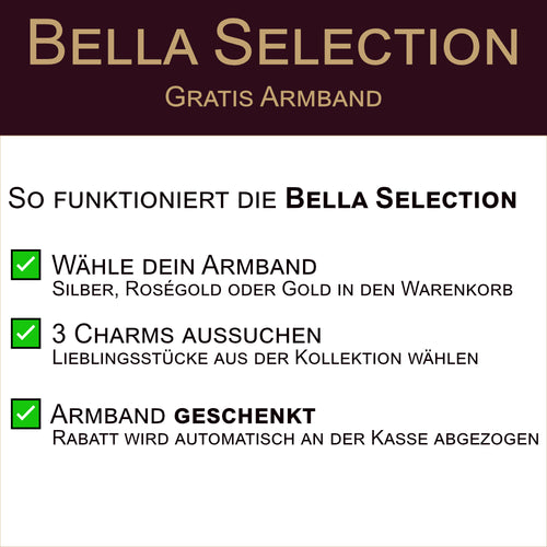 Bella Selection – 3x Charms inkl. GRATIS Armband
