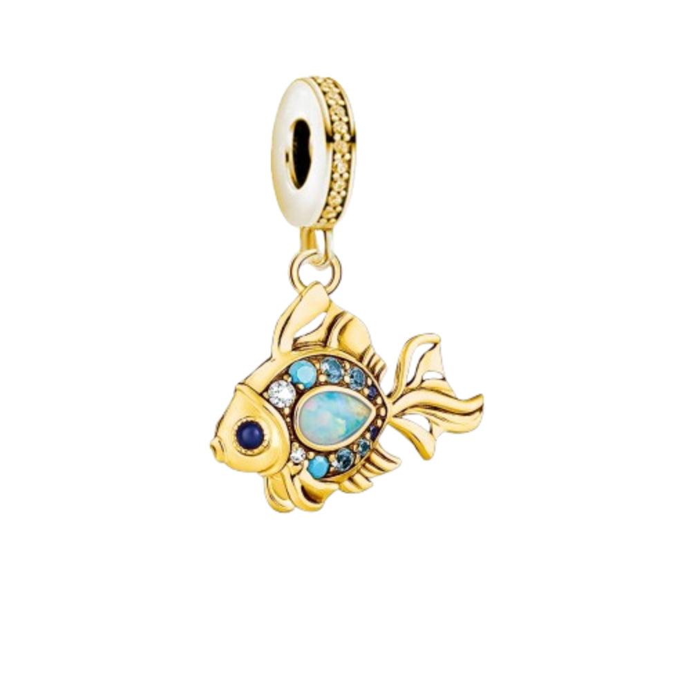 Goldener Fisch – Charm