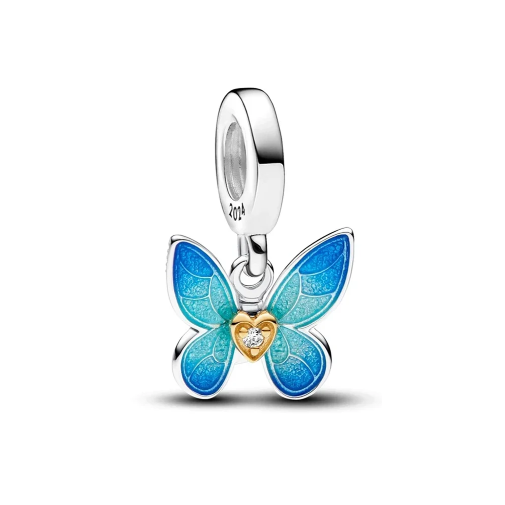 Schmetterling des Herzens – Charm
