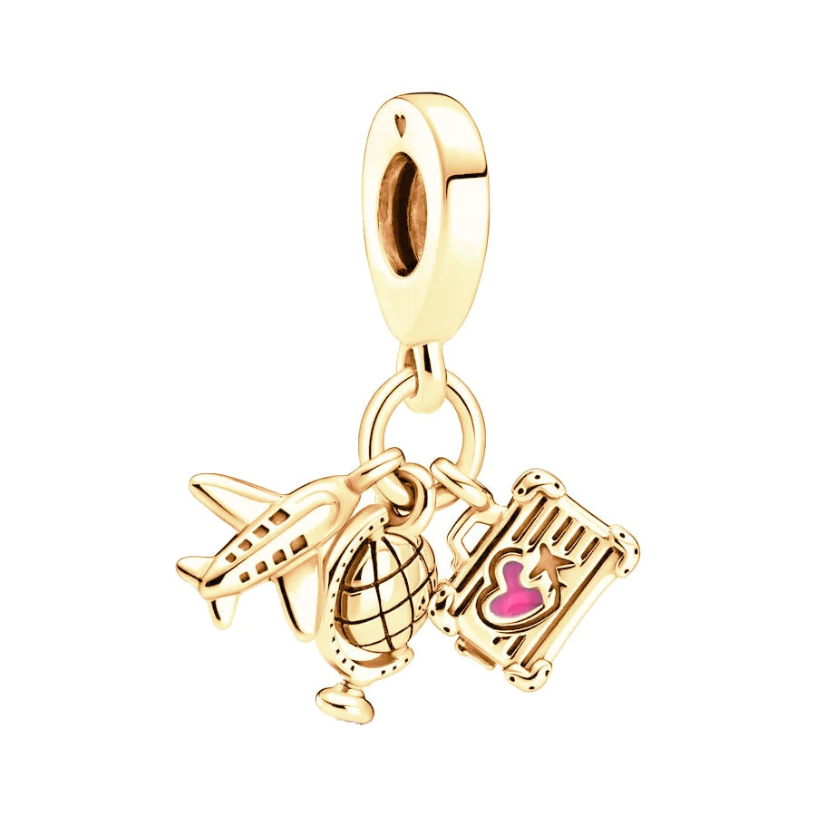 Travel Gold – Charm-Anhänger