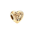 Lebensbaum Herz Gold – Charm